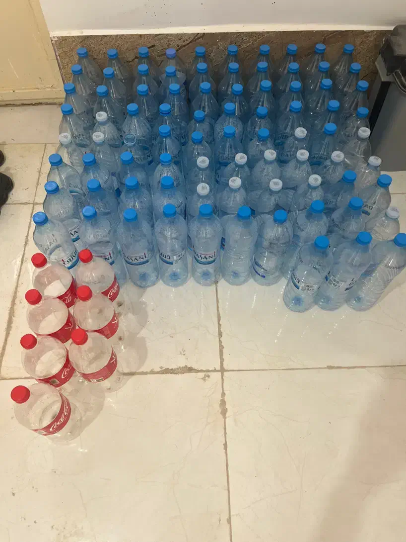 بطری|ظروف نگهدارنده، پلاستیکی، یکبارمصرف|زابل, |دیوار