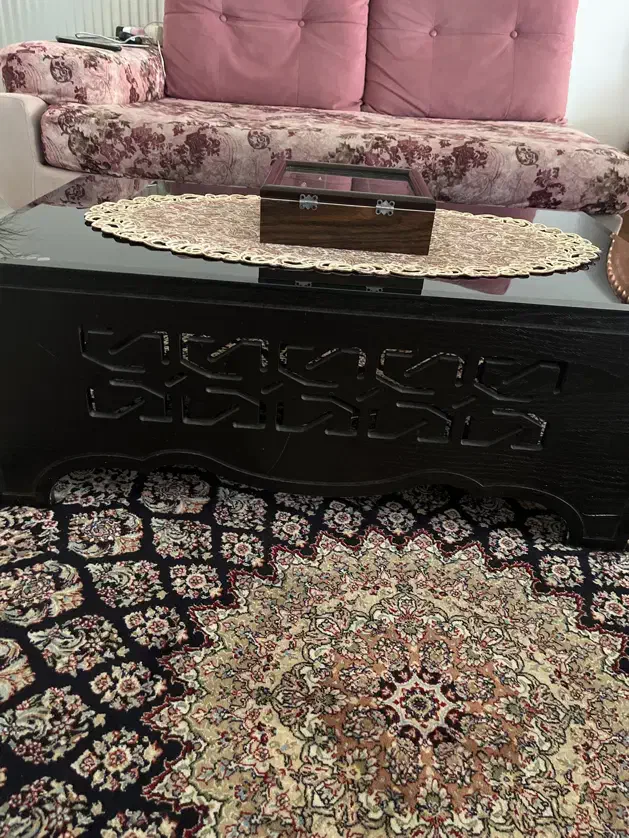 میزوسط به همراه سه عدد عسلی|مبلمان خانگی و میز عسلی|شاهرود, |دیوار