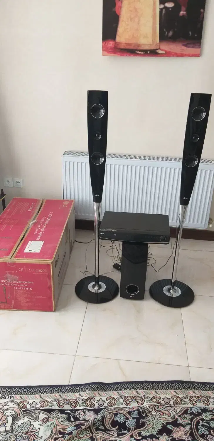 سینما خانگی LG بسیار تمیز سالم حرفه ای|سیستم صوتی خانگی|شاهین‌شهر, فردوسی|دیوار