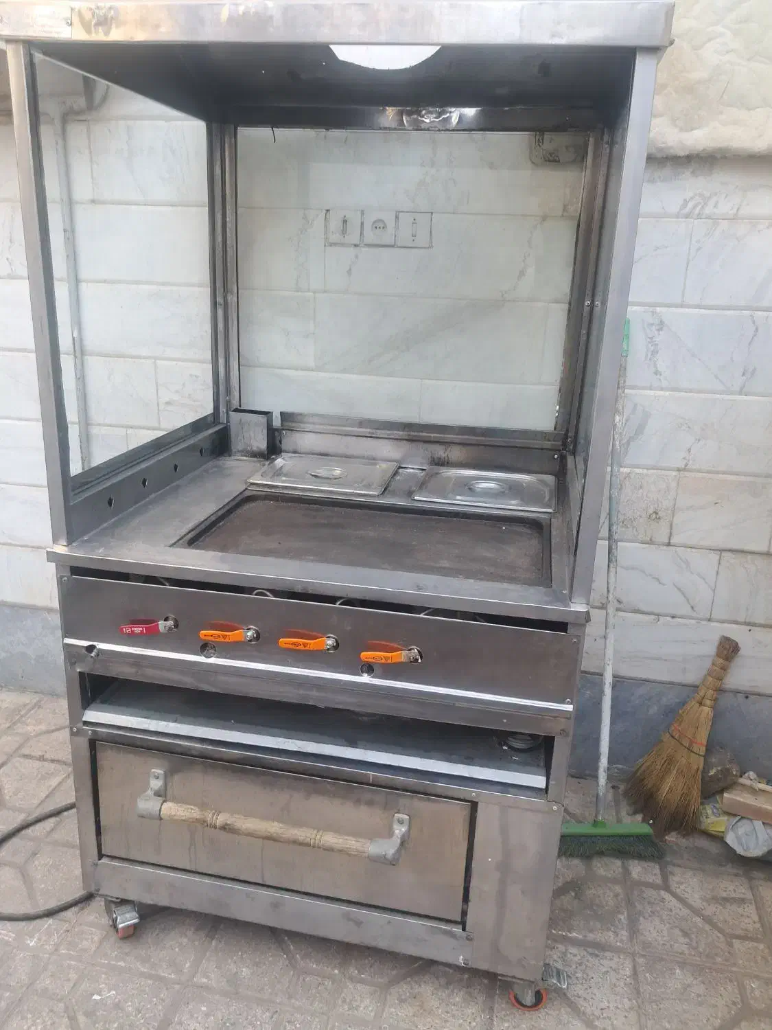 ۲عددفر ساندویچی فر پیتزا تاپینگ بن ماری فر دیزی|کافی‌شاپ و رستوران|تهران, مسعودیه|دیوار