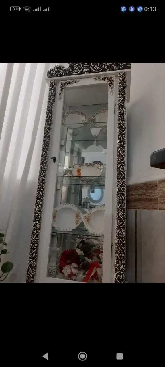 بوفه تمیز نو|بوفه، ویترین، کنسول|ریگ ملک, |دیوار