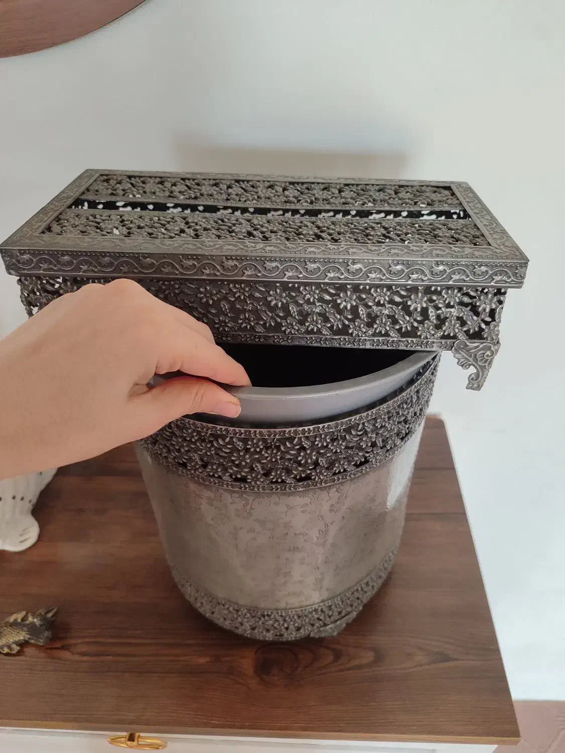 سطل و جای دستمال پذیرایی|لوازم نظافت|تهران, علیآباد|دیوار