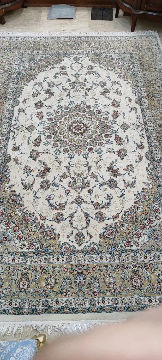 یک جفت فرش ۶ متری زمرد مشهد|فرش|تهران, شهران شمالی|دیوار