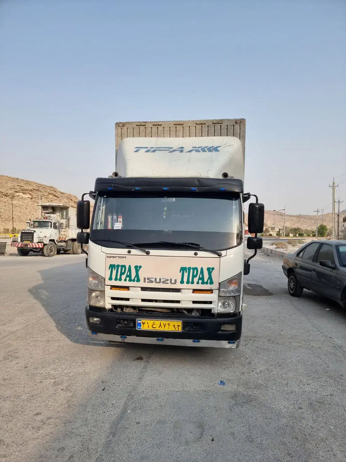 فروش کامیون ایسوزو ۸ تن مدل ۹۶ مسقف فلزی|خودرو سنگین|لار, |دیوار