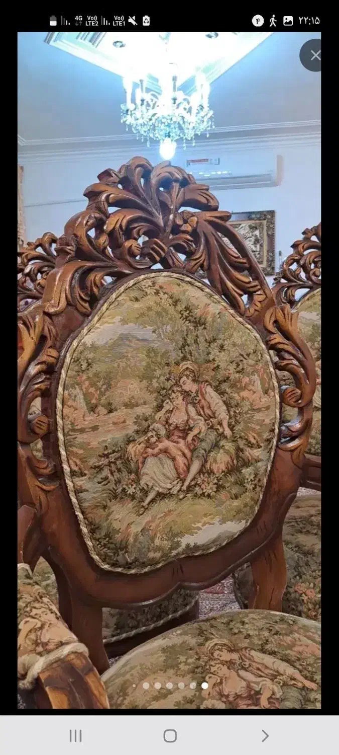 مبلمان سلطنتی لیلی و مجنون|مبلمان خانگی و میز عسلی|ارومیه, |دیوار