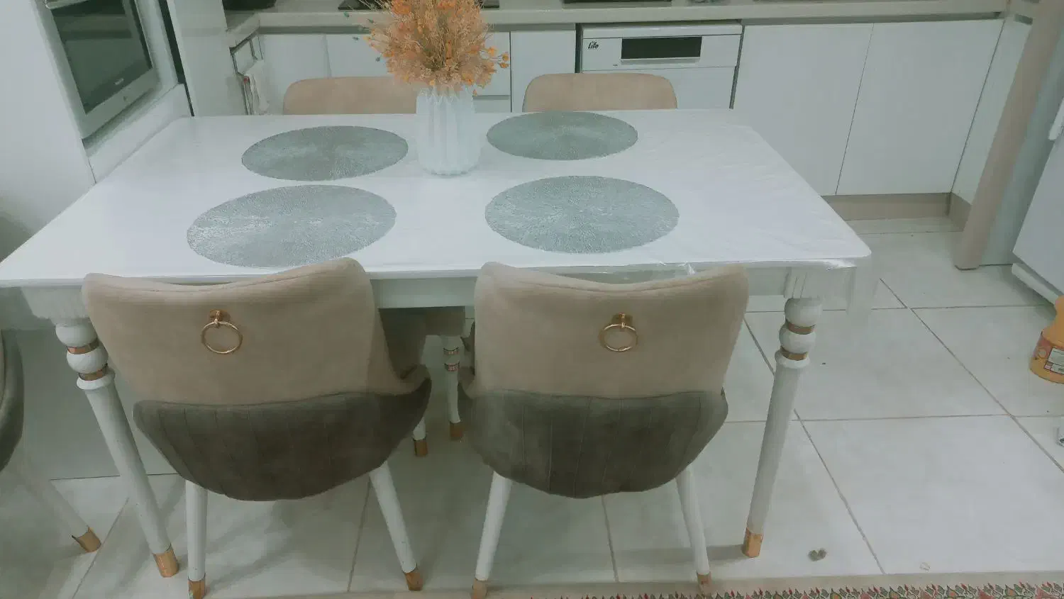 میز نهار ناهار خوری ۶ نفره با شش صندلی|میز و صندلی غذاخوری|بیرجند, |دیوار