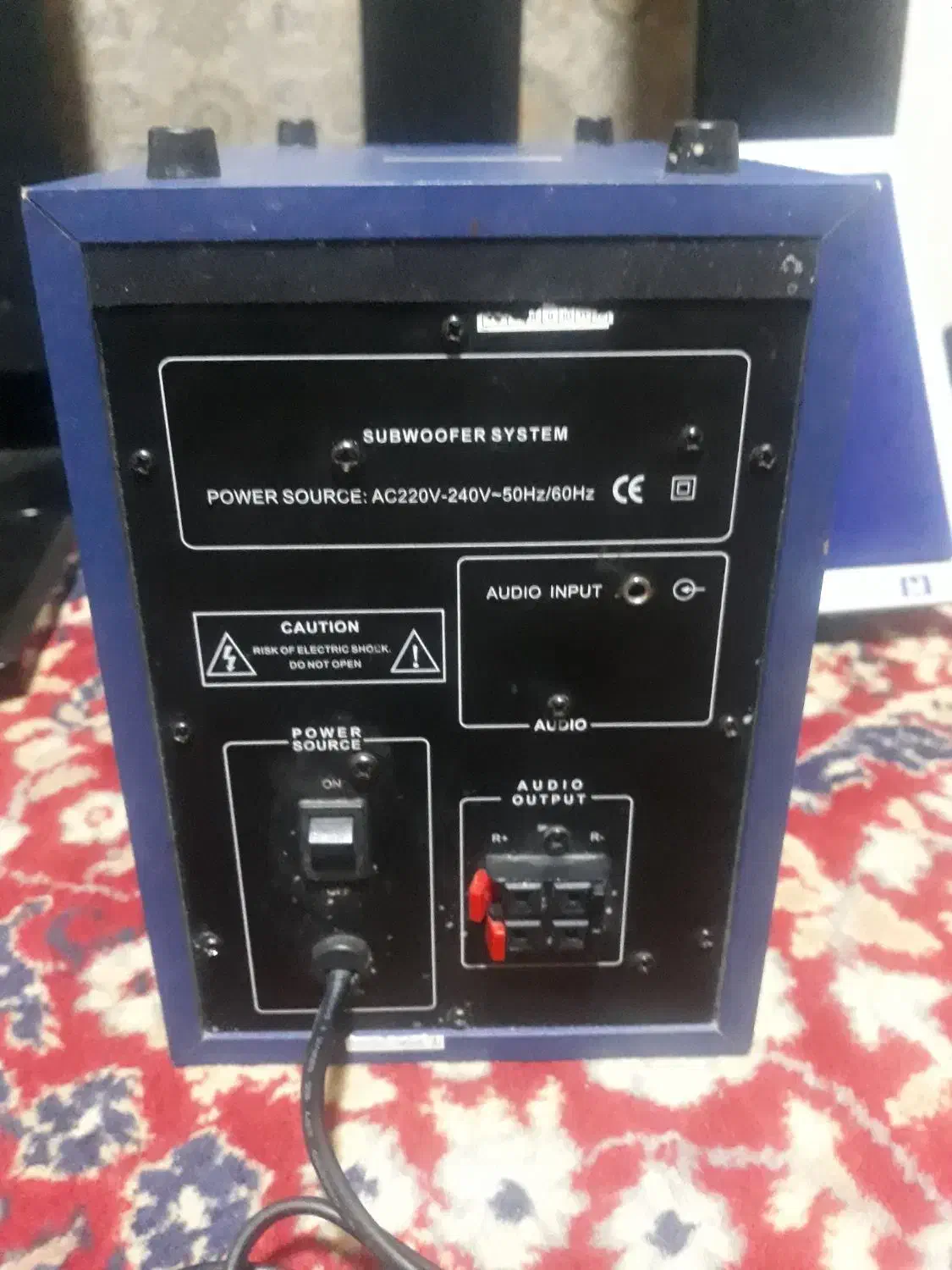 ۴تا باند سینما خانواده به همراه ۲تاباندکوچیک و ساب|سیستم صوتی خانگی|خرمآباد, |دیوار