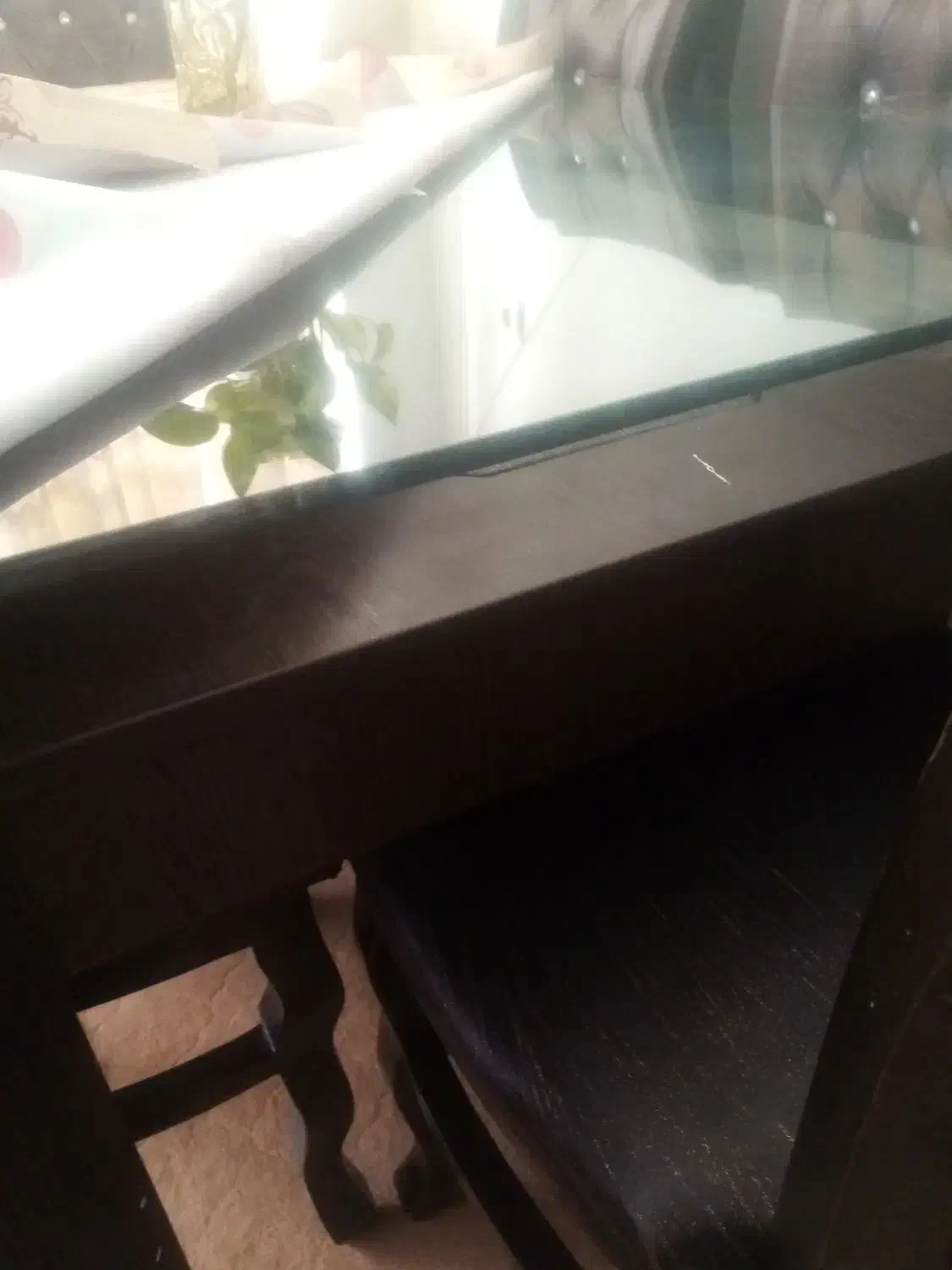 میز نهار خوری 6نفره|میز و صندلی غذاخوری|شیروان (خراسان), |دیوار