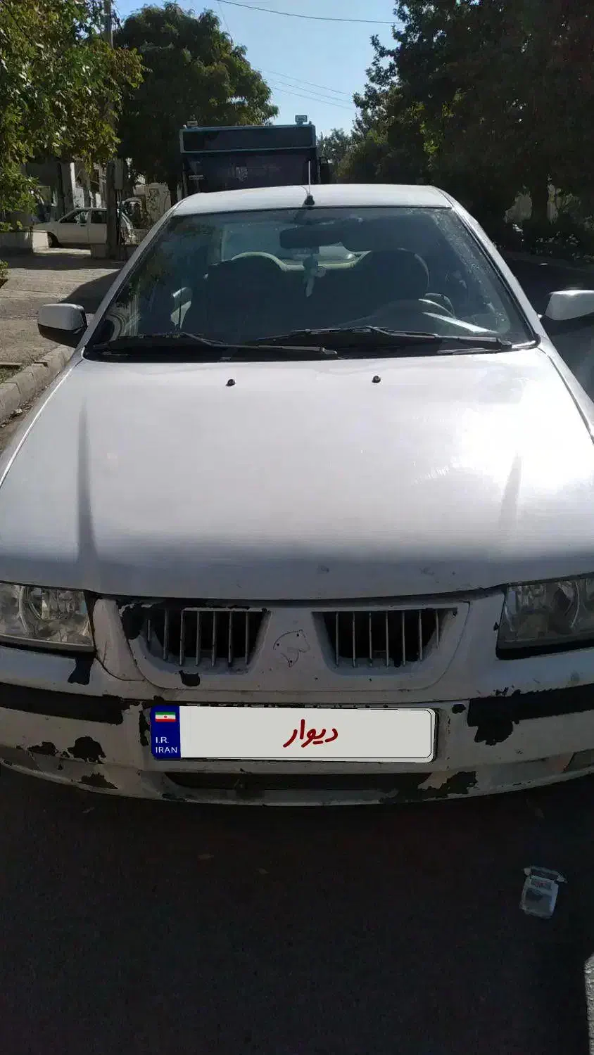 سمند سفید مدل۹۰ساده|خودرو سواری و وانت|ملارد, |دیوار