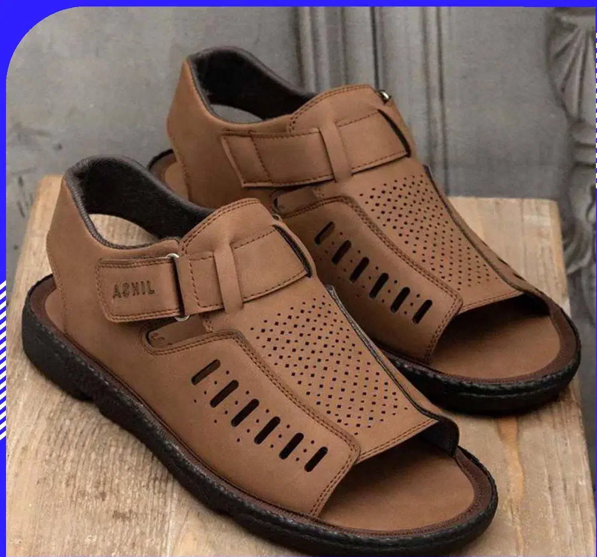 صندل جلوباز مردانه قهوه ای مدل Sany|کیف، کفش، کمربند|تهران, قزل قلعه|دیوار