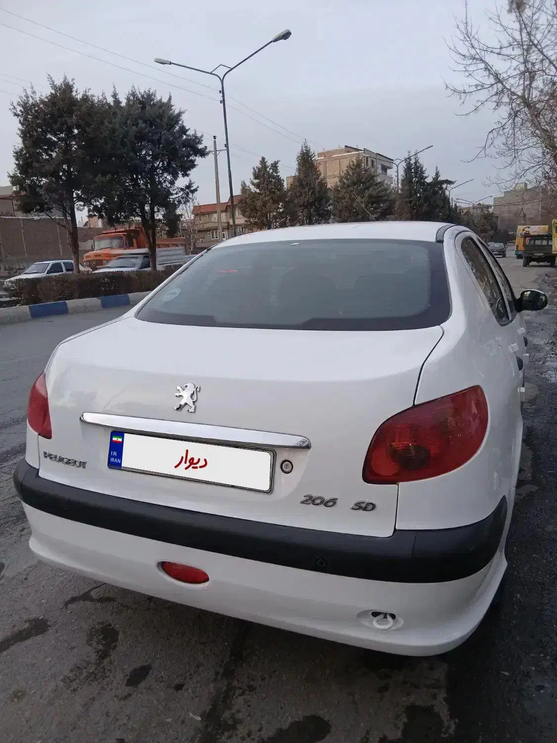 پژو 206sd انتیک 96 خشک|خودرو سواری و وانت|ارومیه, |دیوار