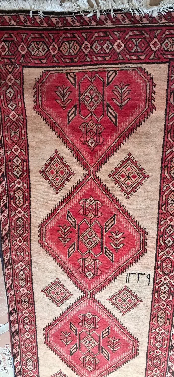 کناره دستبافت قدیمی و زیبا توافقی|فرش|فردیس, سرحد آباد|دیوار