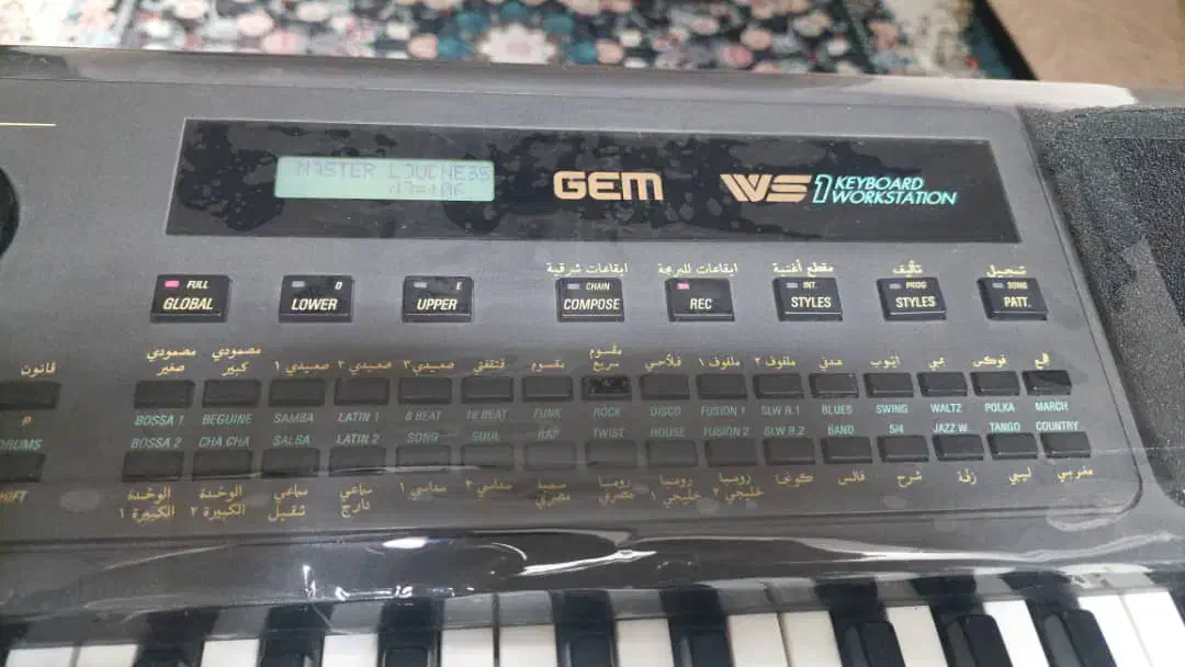 فروش ارگ جی ام ws1|پیانو، کیبورد، آکاردئون|شیراز, شریفآباد|دیوار