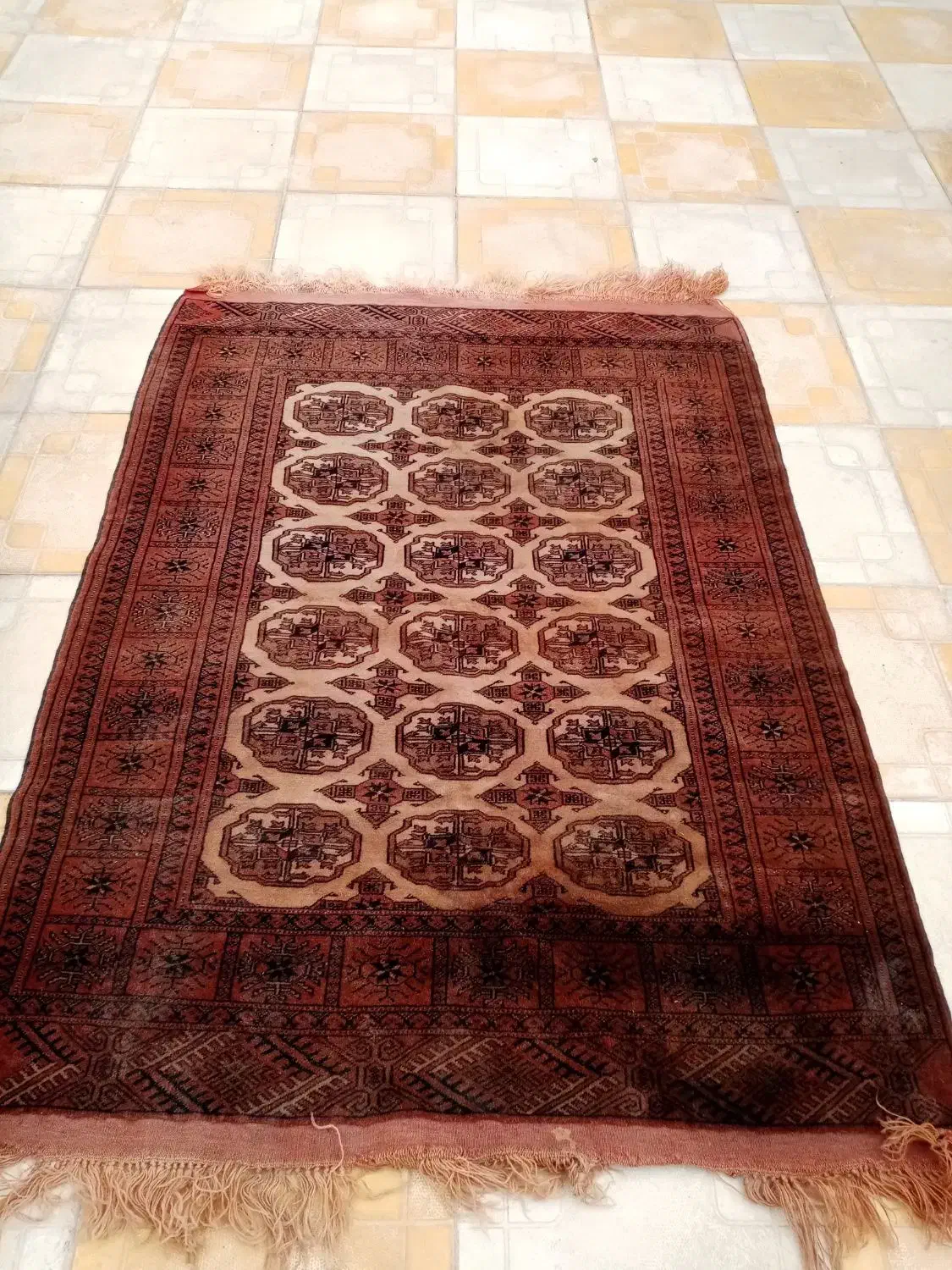 قالیچه دست بافت صحیح و سالم|فرش|قوچان, |دیوار