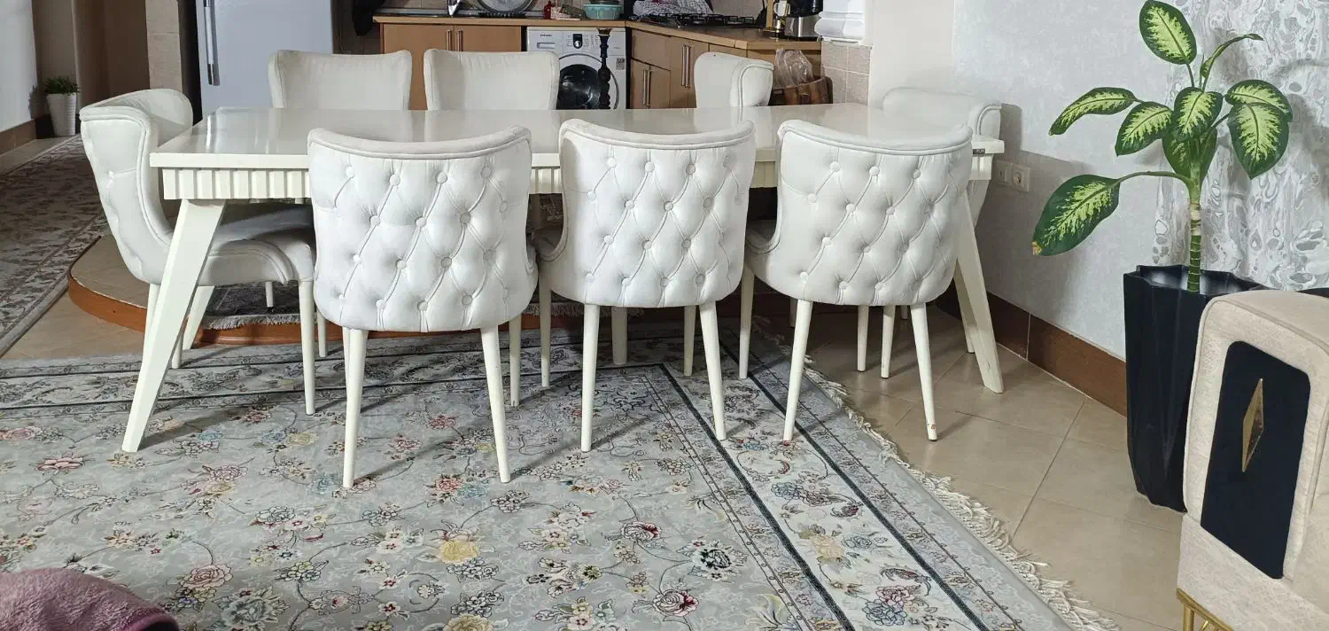 میز غذا خوری ۸ نفره نو نو|میز و صندلی غذاخوری|گنبد کاووس, |دیوار