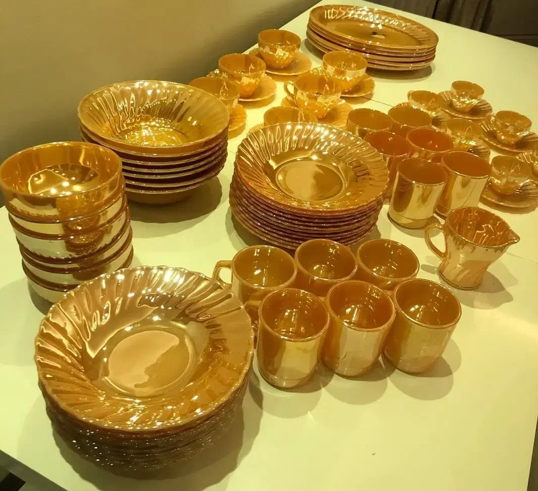 ظروف انواع بارفتن آمریکا،مکزیک ،فرانسه ورق بزنین..|ظروف سرو و پذیرایی|ارومیه, |دیوار