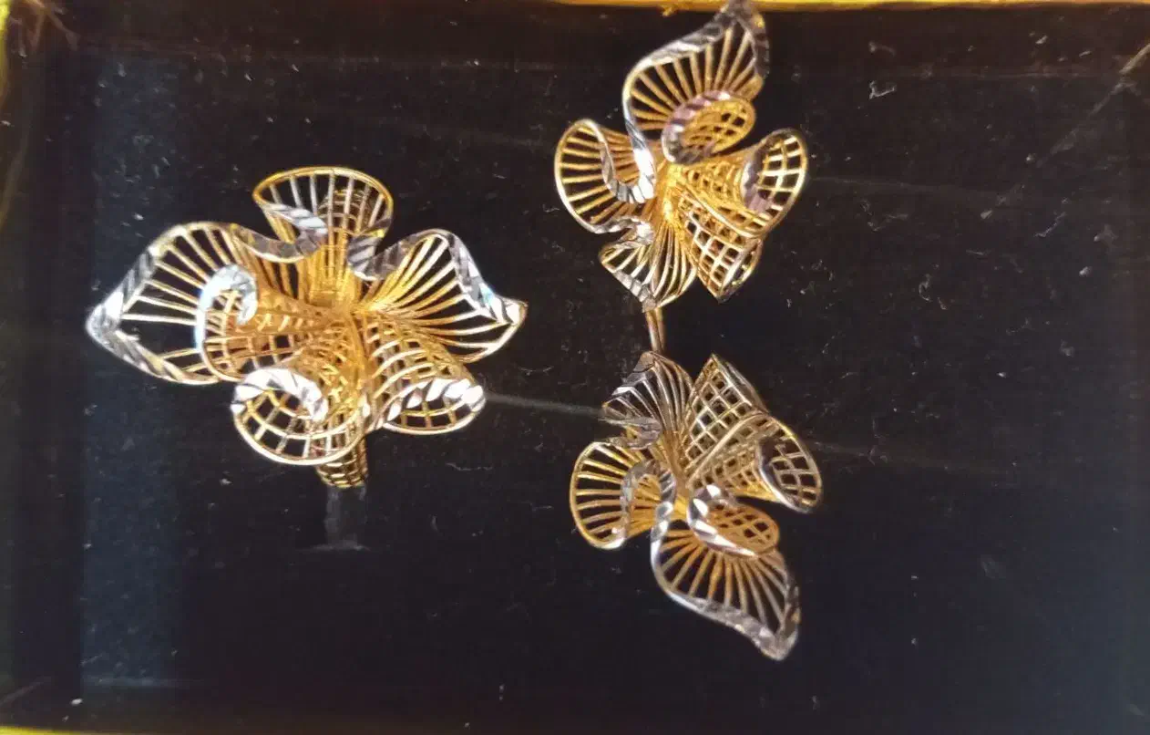 طلا نیم ست|جواهرات|بیرجند, |دیوار