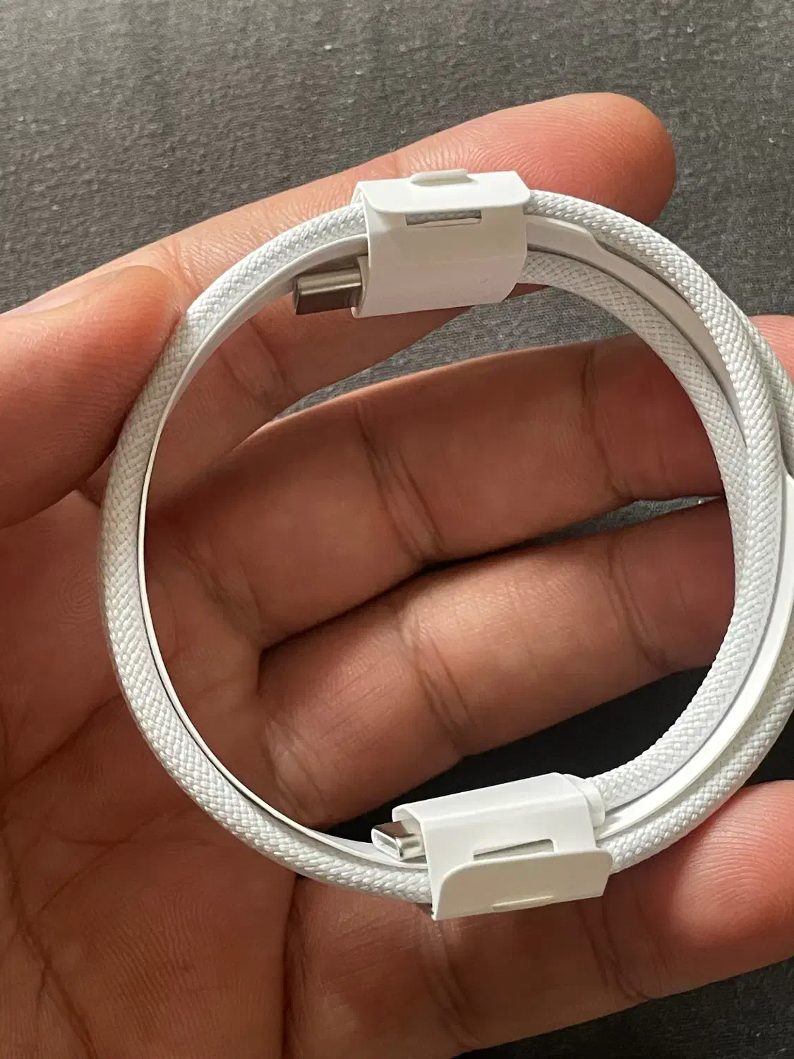 کابل کنفی اورجینال اپل تایپ سی iPhone 16 pro max|لوازم جانبی موبایل و تبلت|تهران, تهرانسر شمالی|دیوار