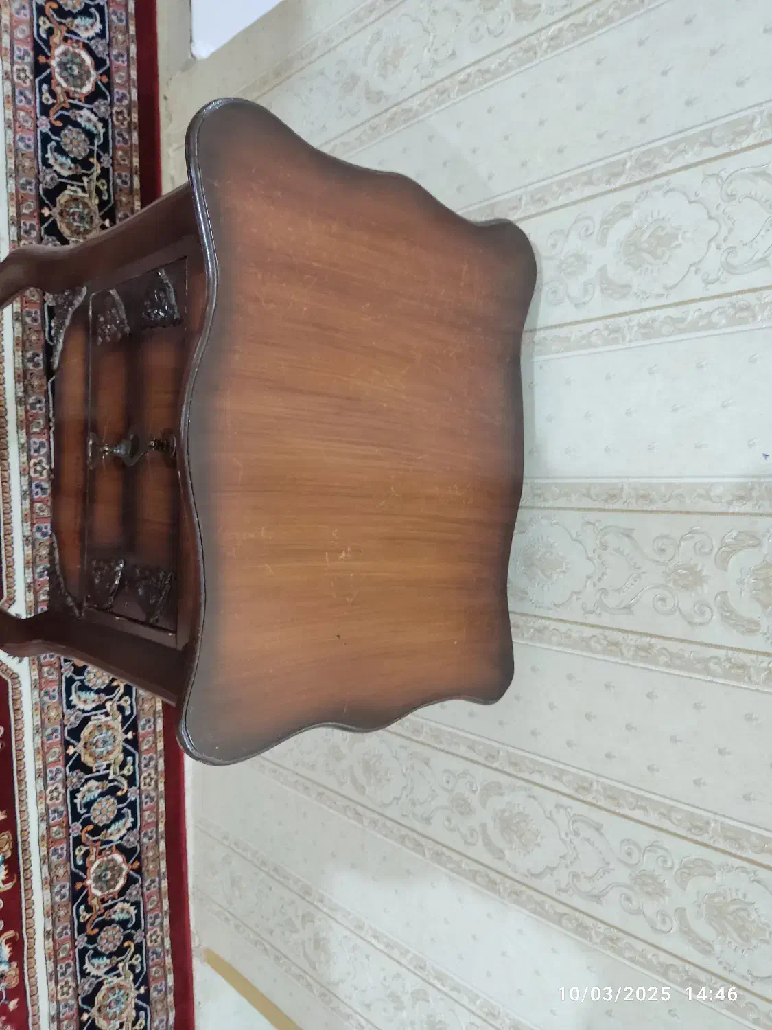 میز تلفن دو کشویی|میز تلفن|تبریز, |دیوار