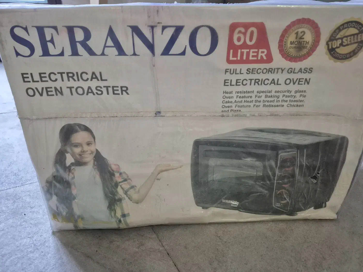 تستر ۶۰لیتری سرانزو|اجاق گاز و لوازم برقی پختوپز|فردوسیه, |دیوار