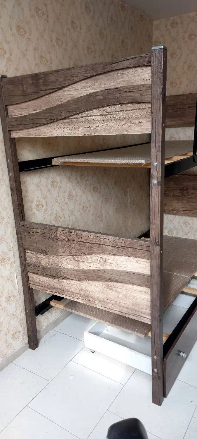 تخت دو طبقه|تخت و سرویس خواب|ملارد, |دیوار