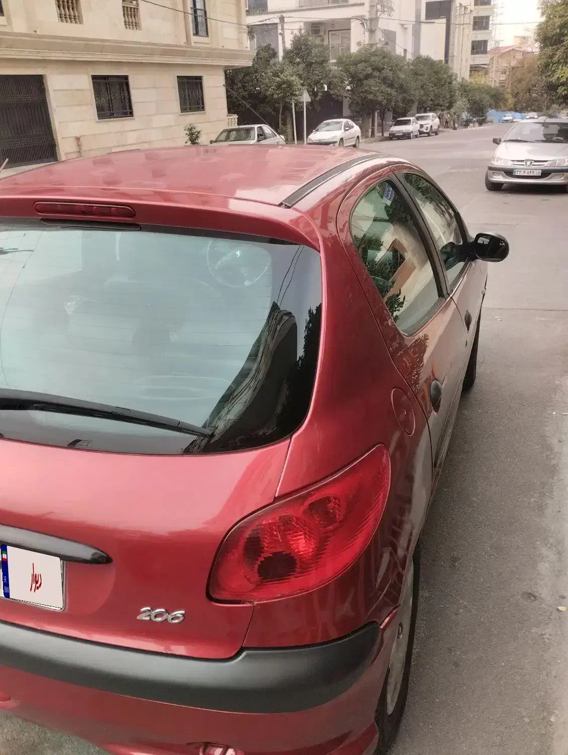 ۲۰۶ تیپ دو اصل فرانسه مدل ۸۳|خودرو سواری و وانت|گرگان, |دیوار