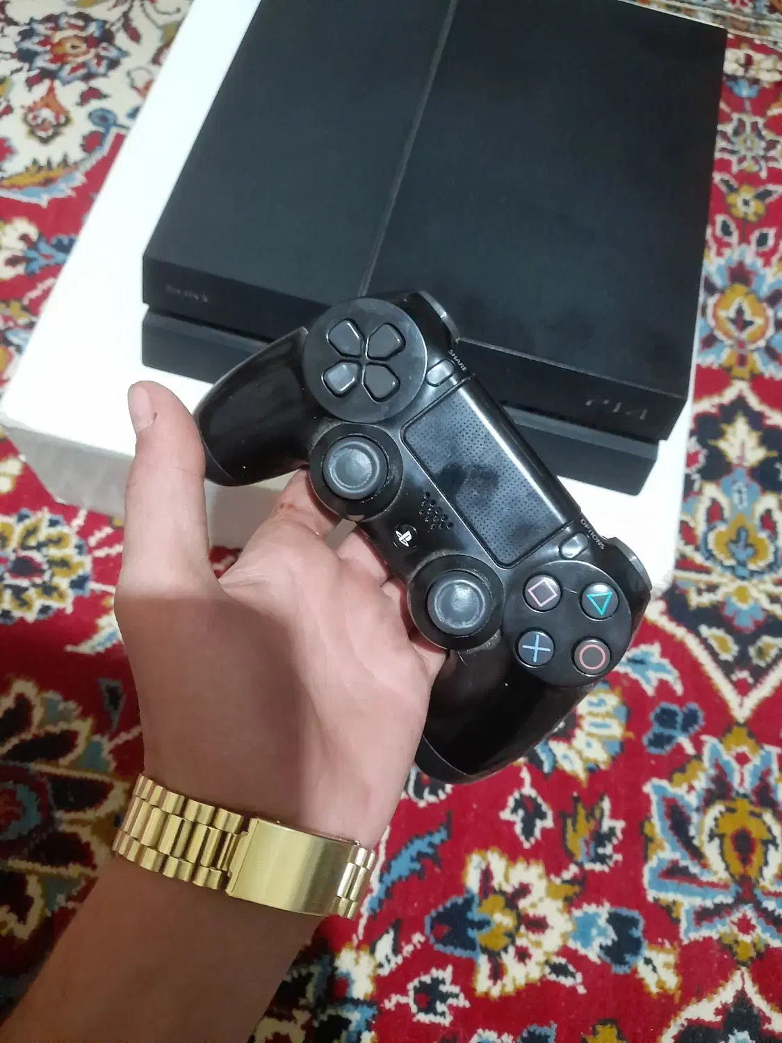 پلی استیشن 4 fat|کنسول، بازی ویدئویی و آنلاین|کرمانشاه, |دیوار