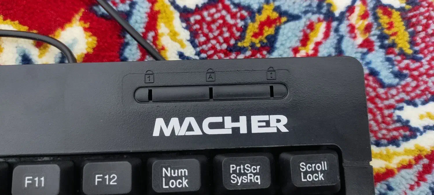 کیبورد Macher کاملا نو و تمیز و سالم|قطعات و لوازم جانبی رایانه|کاشان, فاز ۲ ناجی آباد|دیوار