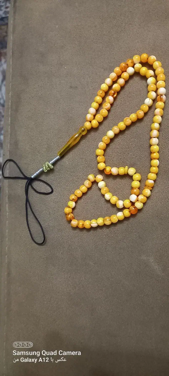 تسبیح کهربا قدیمی|کلکسیون اشیاء عتیقه|تهران, شهمیرزادی|دیوار