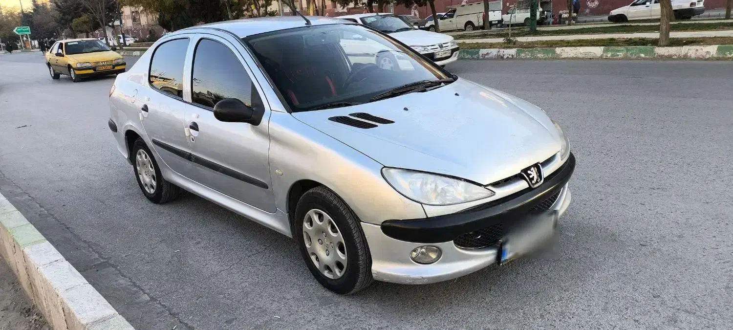 پژو206sd بی رنگ مدل88|خودرو سواری و وانت|کرمانشاه, |دیوار