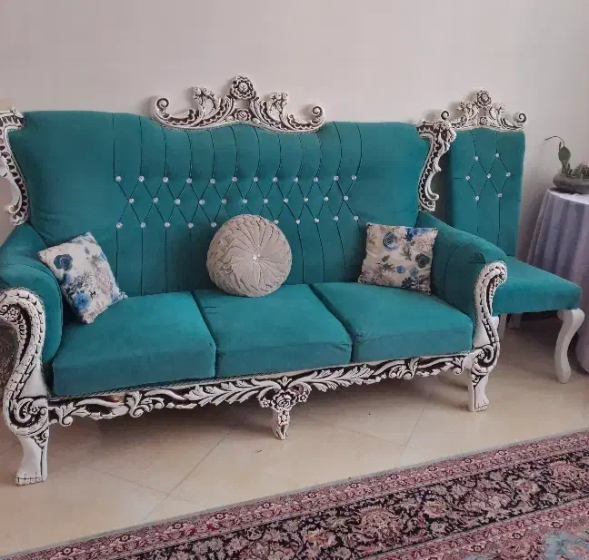 مبلمان ۹ نفره|مبلمان خانگی و میز عسلی|گلبهار, شهر جدید گلبهار|دیوار