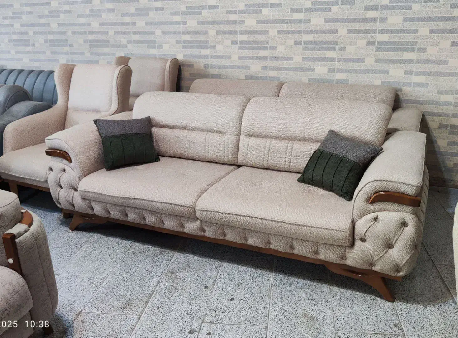 مبل راحتی 8نفره )/ صد+ فی + چوب روس jcyvj|مبلمان خانگی و میز عسلی|ارومیه, |دیوار