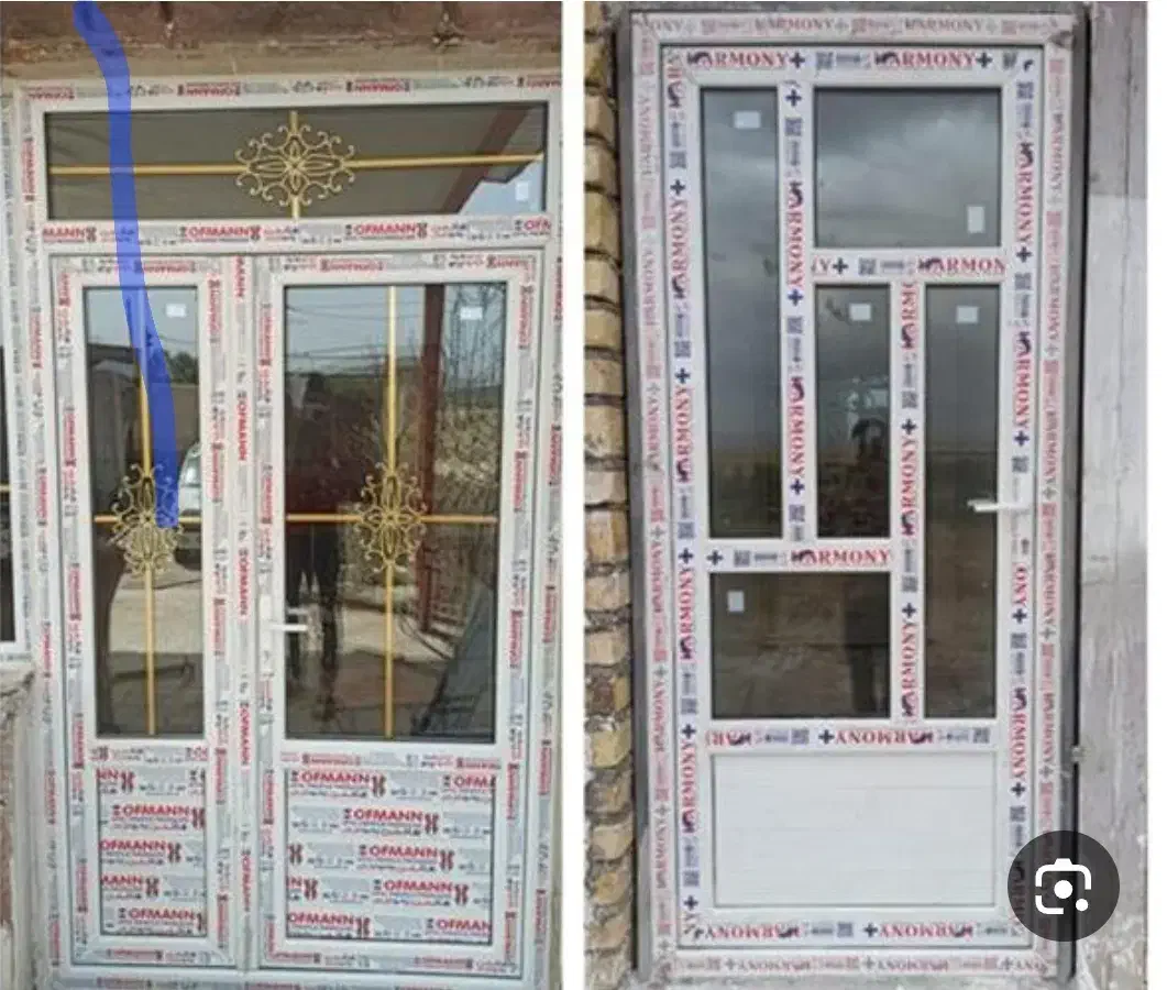 درب و پنجره دوجداره UPVC با گارانتی|مصالح و تجهیزات ساختمان|ملایر, |دیوار