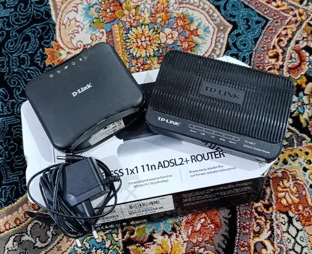 دو عدد وای فای|مودم و تجهیزات شبکه|اهواز, فاز ۵ پاداد|دیوار