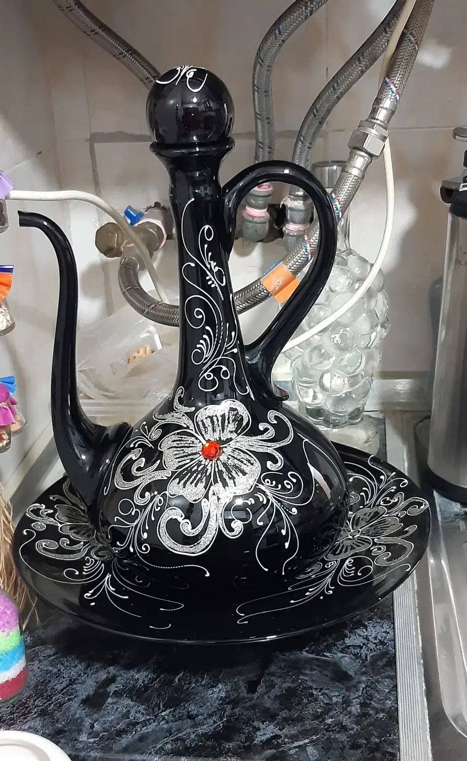 سطل آشغال وتنگ سلطنتی|صنایع دستی و سایر لوازم تزئینی|محمدیه-قزوین, |دیوار