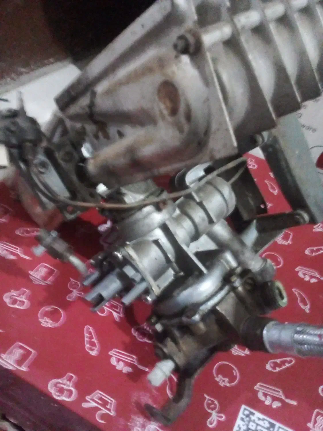 قطعه ی سیستم دیافراگم وخروجی گازواب ابگرمکن|آبگرمکن، پکیج، شوفاژ|تاکستان, |دیوار