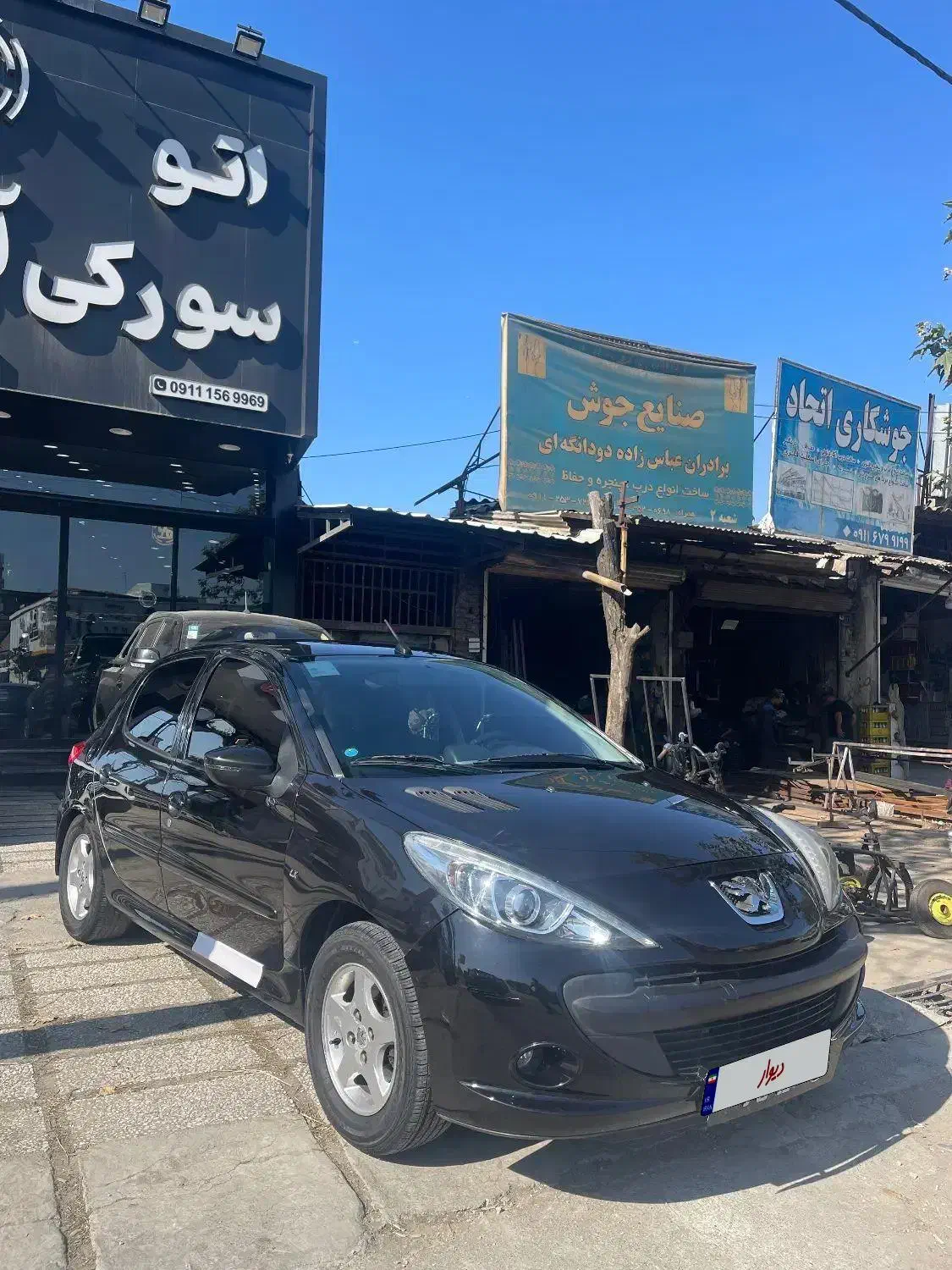 پژو ۲۰۷ دنده ای مدل۱۳۹۶|خودرو سواری و وانت|ساری, |دیوار