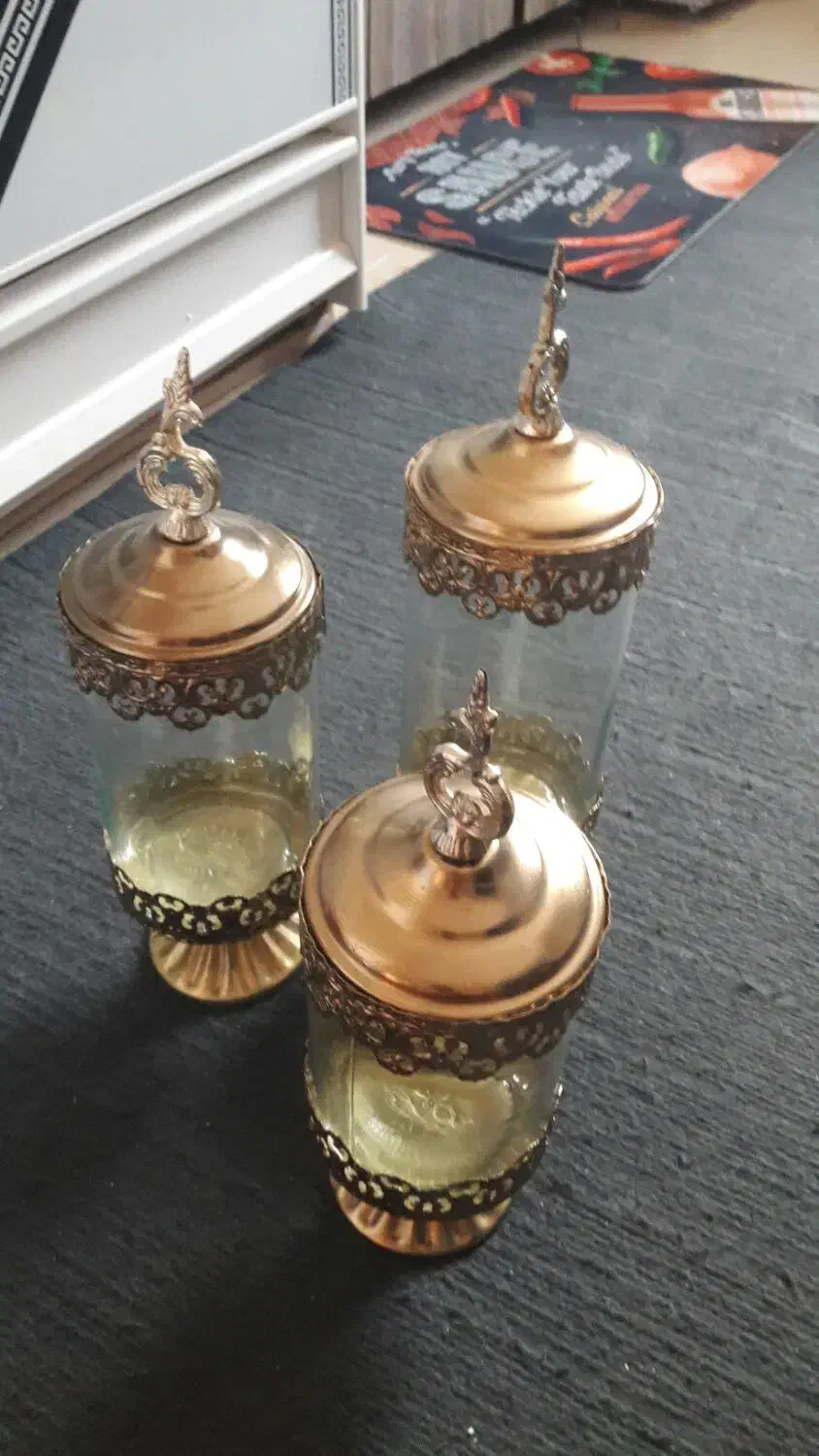 پاسماوری(کندی)و جامیوه و آجیل خوری|ظروف سرو و پذیرایی|صحنه, |دیوار