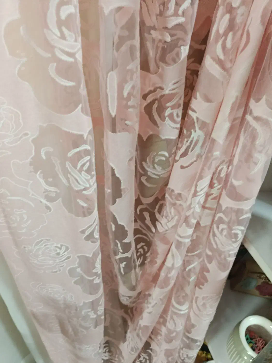 دوعدد پرده و والان پرده دو عدد|پرده، رانر، رومیزی|کرج, شهرک الهیه|دیوار