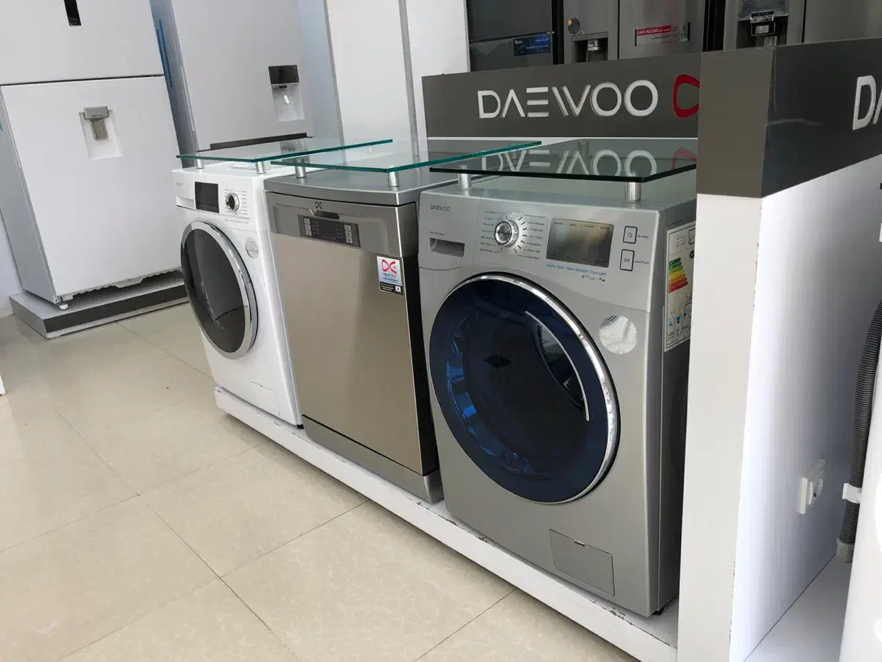 ماشین لباسشویی دوو Daewoo گیربکس ۷،۸،۹ کیلویی|ماشین لباسشویی و خشککن لباس|اهواز, کمپلو شمالی|دیوار