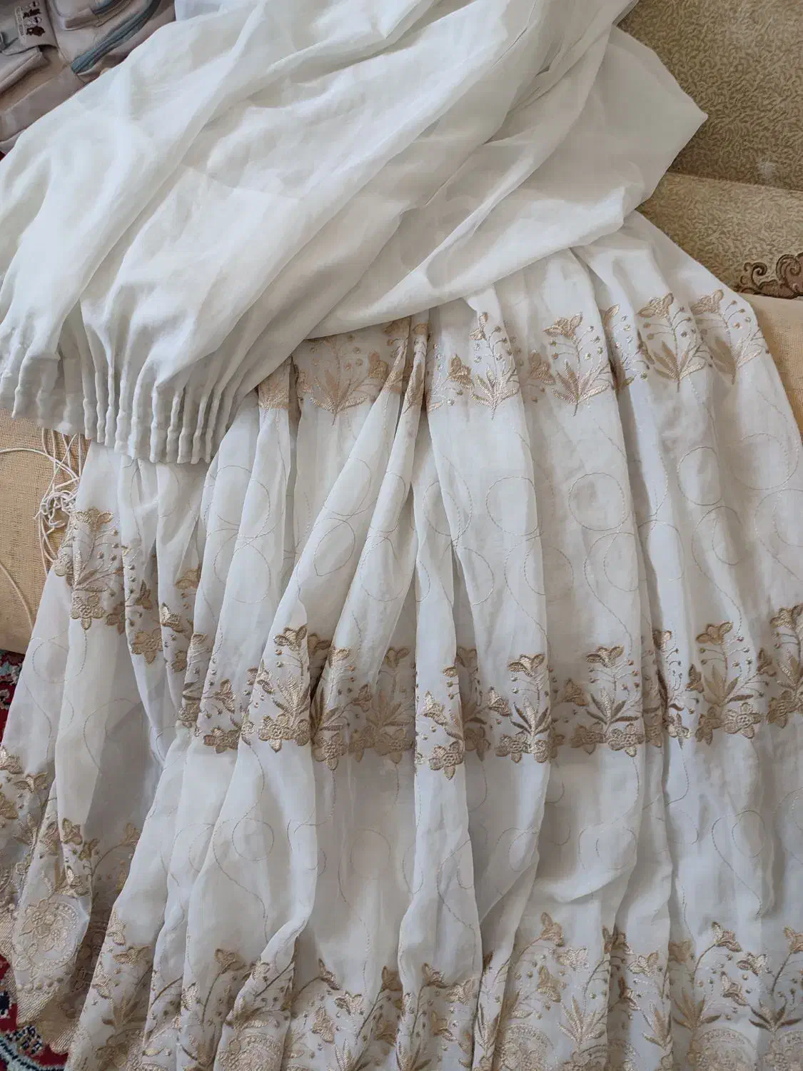 پرده سالم و تمیز|پرده، رانر، رومیزی|سبزوار, شرق کال عیدگاه|دیوار