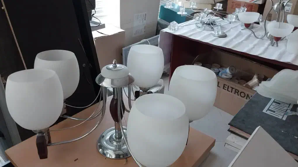 لوستر سقفی و دیواری|لوستر و چراغ آویز|کیش, |دیوار