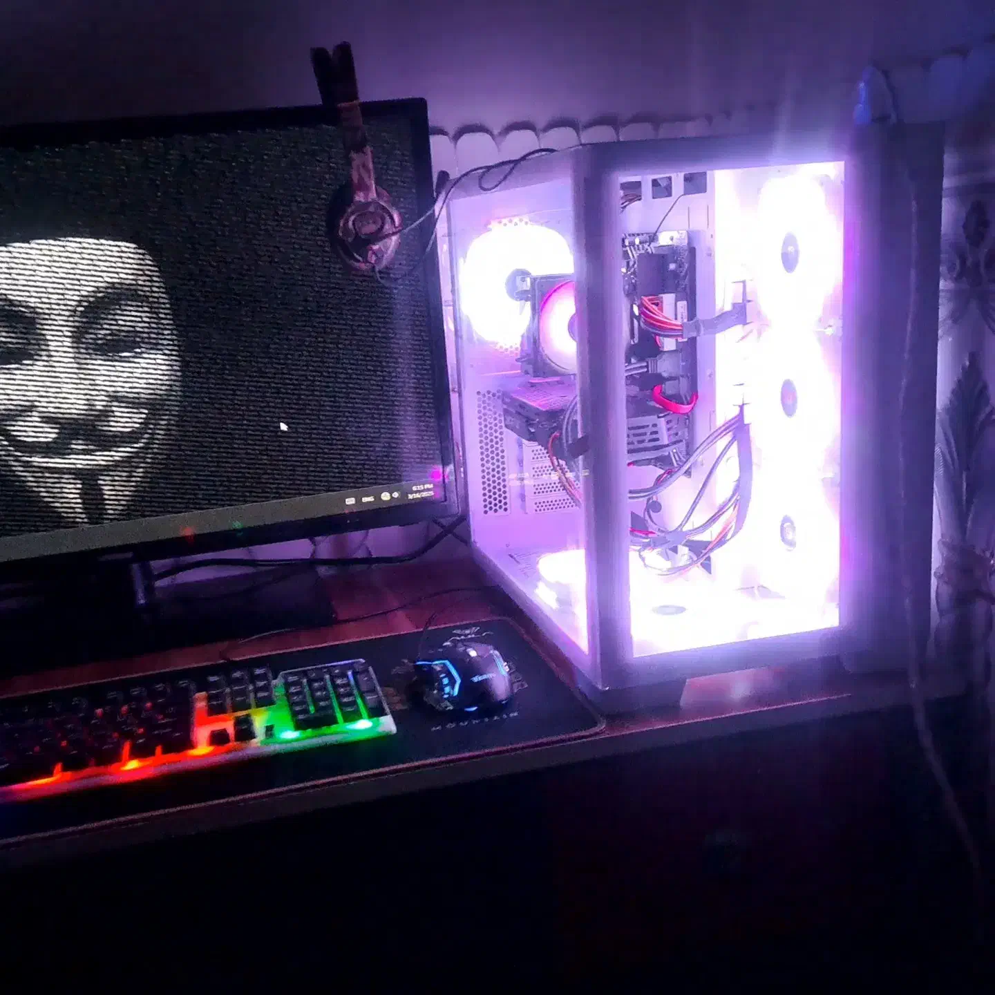 کیس گیمینگ rgb|رایانه رومیزی|بندرعباس, |دیوار