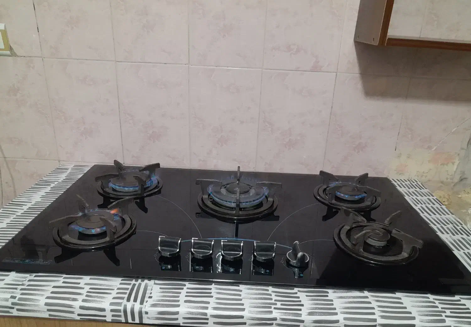 گازشیشه ای صفحه ای|اجاق گاز و لوازم برقی پختوپز|ملارد, |دیوار