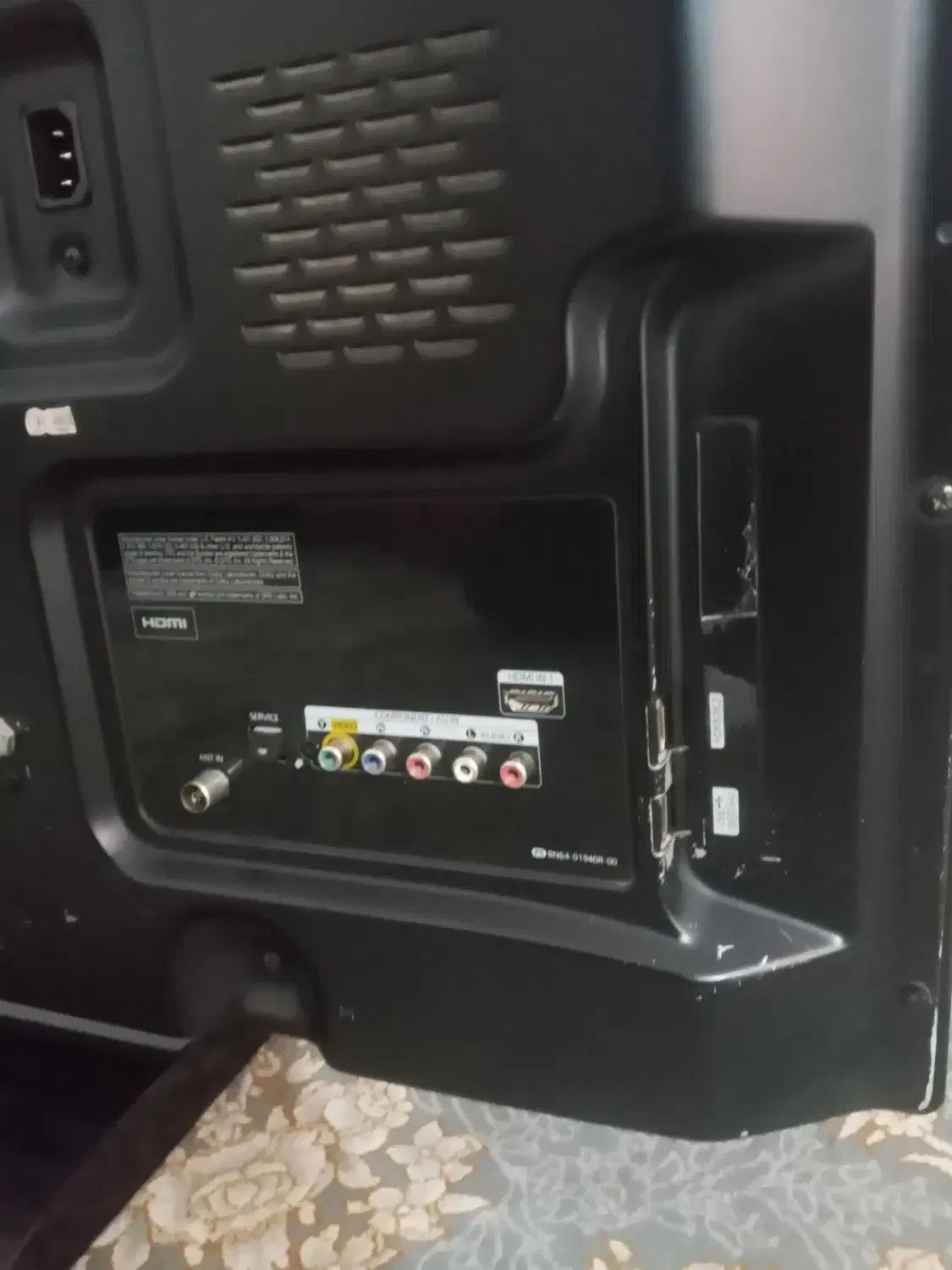 تلوزیون سامسونگ پلاسما ۴۳ اینچ سالم|تلویزیون و پروژکتور|هشتگرد, شهرک اداری|دیوار