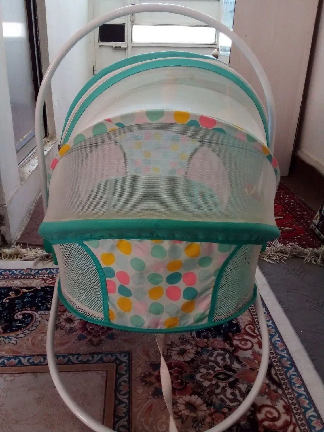 گهواره پشه بند تاشو|اسباب و اثاث بچه|زاهدان, |دیوار