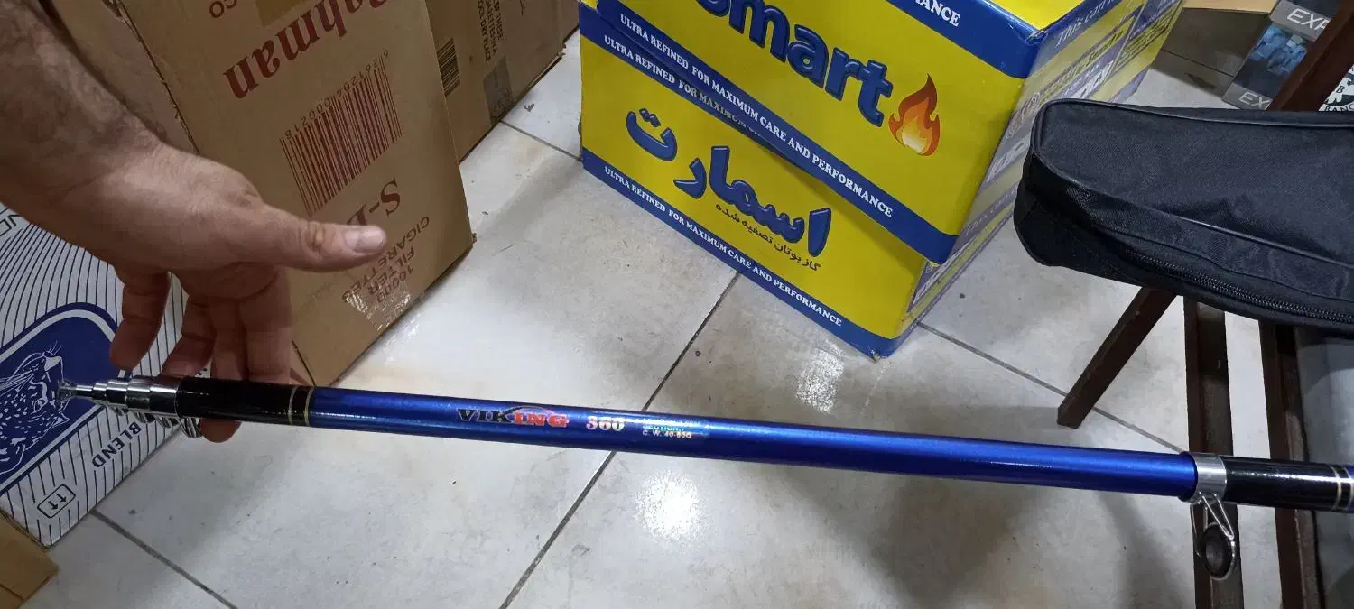 چوب و چرخ ماهیگیری نو لوازم ماهیگیری|ماهیگیری|رشت, سعدی (تختی)|دیوار