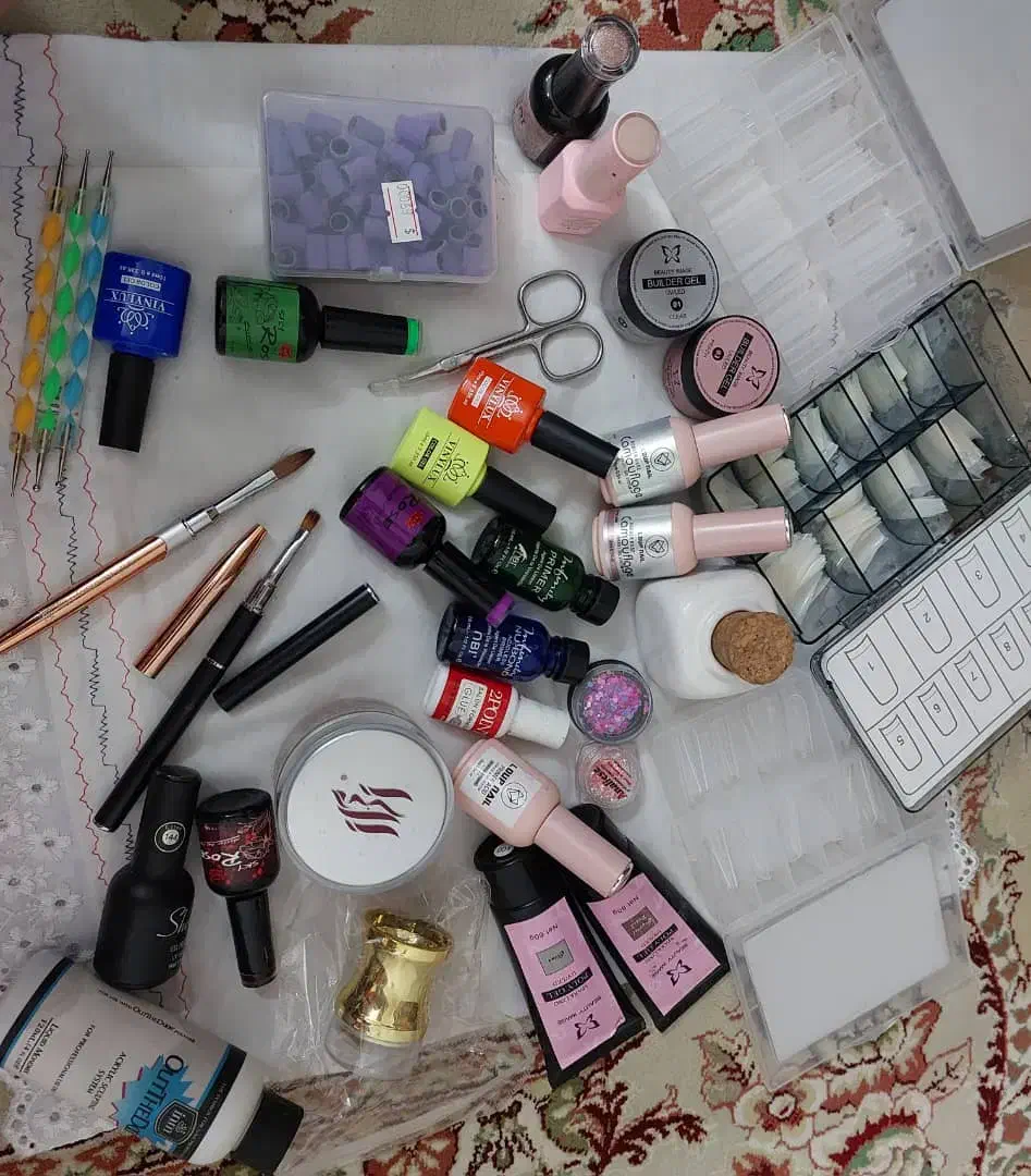 وسایل کاشت ناخن|آرایشی، بهداشتی، درمانی|شیراز, شهرک نیروی انتظامی|دیوار