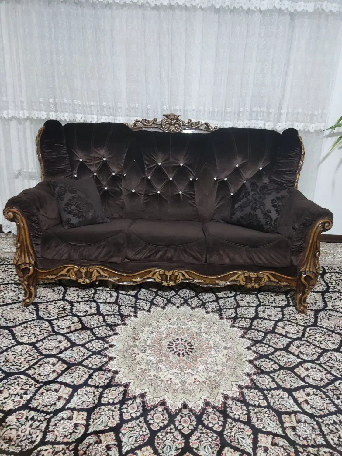 مبل نیمه سلطنتی و راحتی|مبلمان خانگی و میز عسلی|پردیس, فاز ۲|دیوار