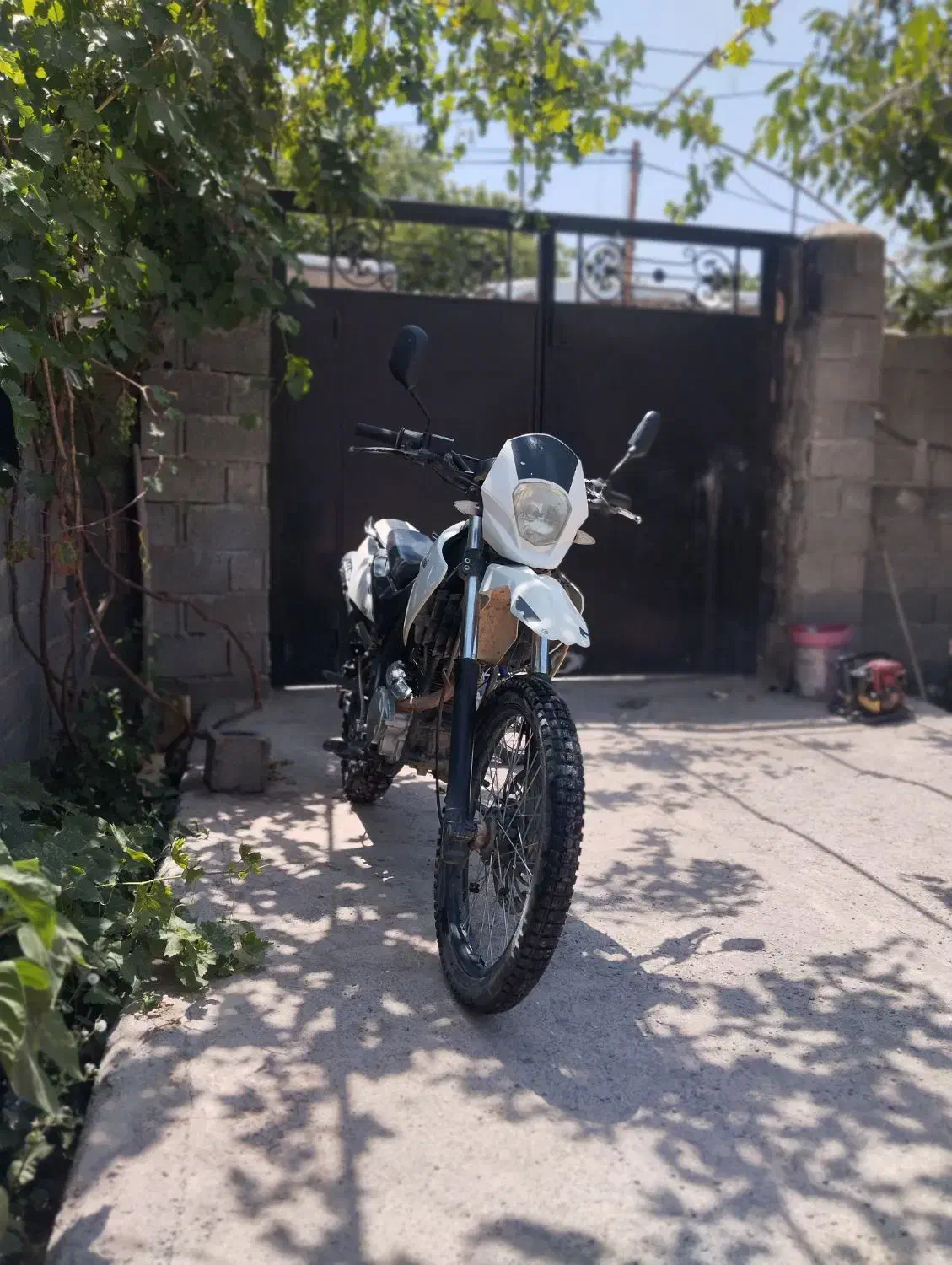 موتور تریل 200جی وای|موتورسیکلت|قزوین, |دیوار